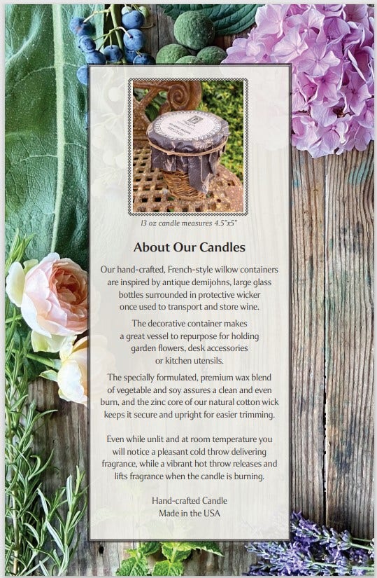 Lemonade Stand Candle