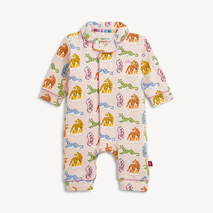 Leopard Queens Romper with Piping, Assorted Sizes