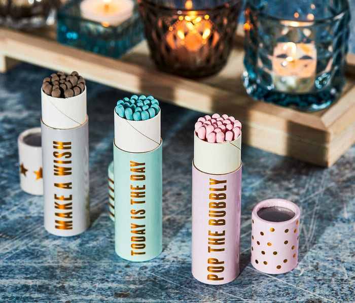 Candle and Matches Gift Set