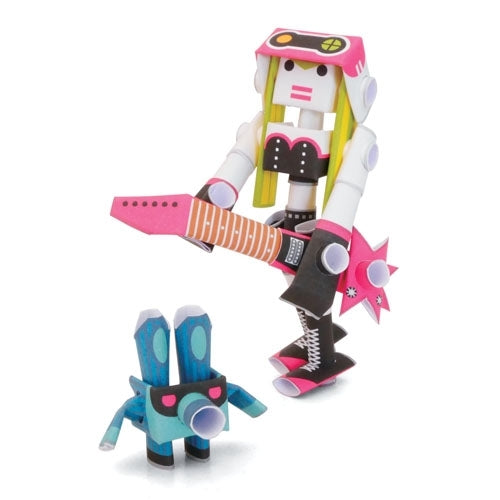 Linda & Doby PIPEROID are paper robots from Japan.