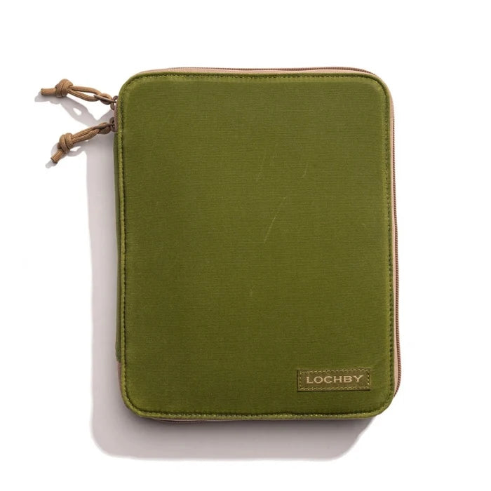 Lochby Daily Folio- A5 Size in lime.