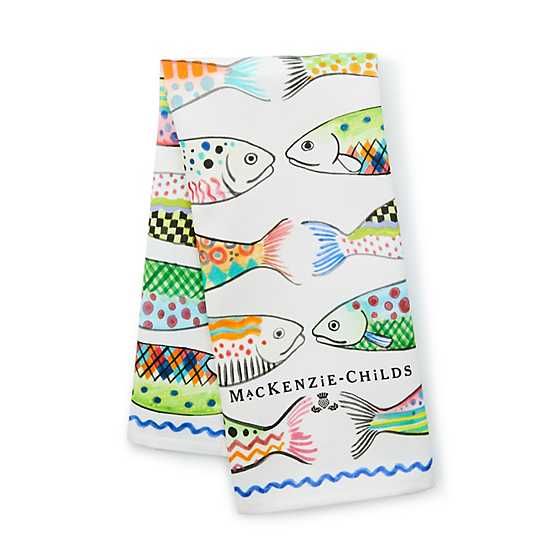 Mackenzie Childs | Cotton Dish Towel, Assorted Patterns