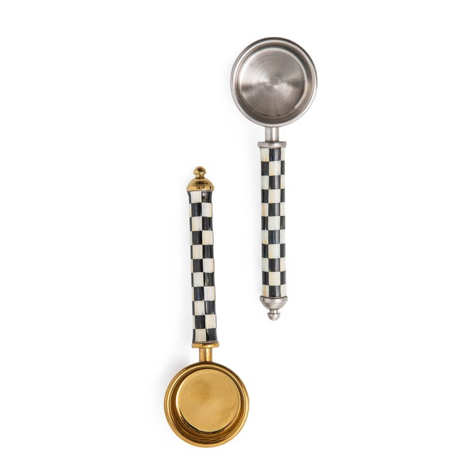 Mackenzie Childs | Courtly Check Supper Club Coffee Scoop, Assorted styles