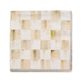 Mackenzie Childs | Mocha Check Cocktail Napkins