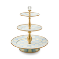 MacKenzie Childs Three Tier Sweet Stand Assorted Patterns