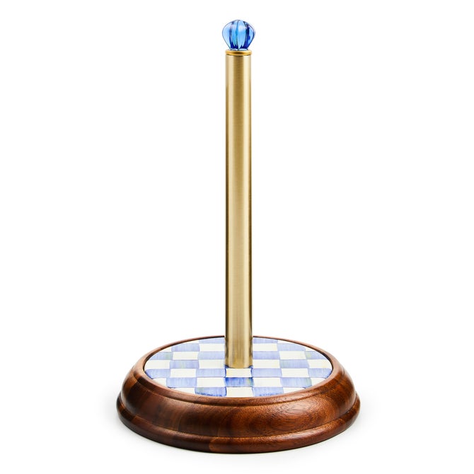 Mackenzie Childs | Wood Paper Towel Holder, Assorted Patterns