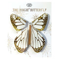 Magic Butterfly with gold and white in package
