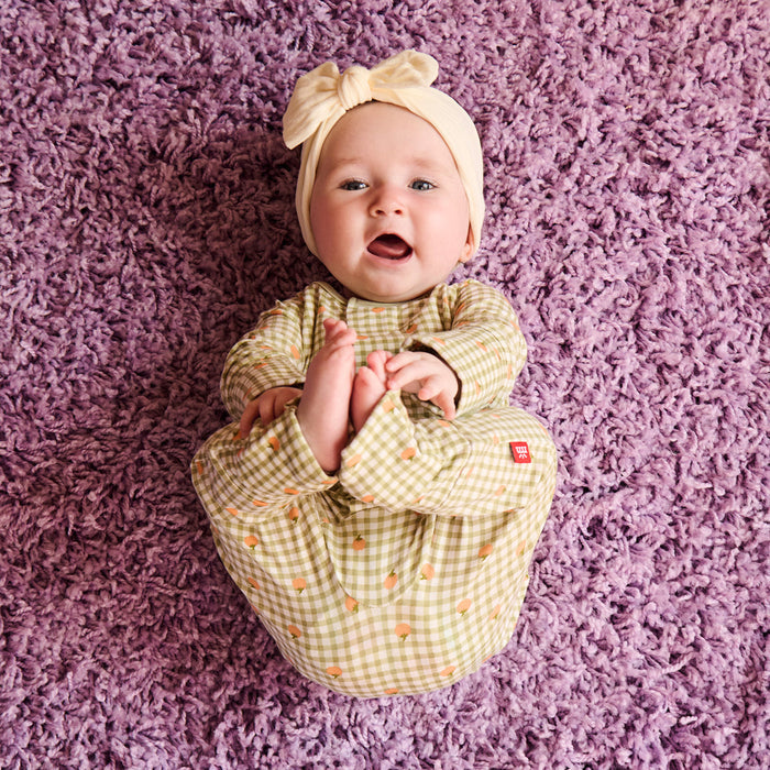 Magnetic Convertible Coverall, Pumpkin Plaid