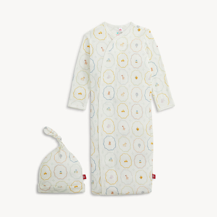 Magnetic Gown & Hat Set, Nursery Magic