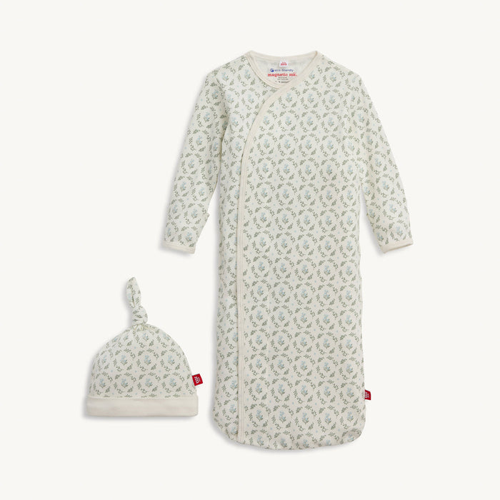 Magnetic Me | Eloise Gown & Hat, NB-3 mo