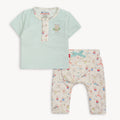 Magnetic Me | Furry Field Day Top & Pant Set, 3-6 mo
