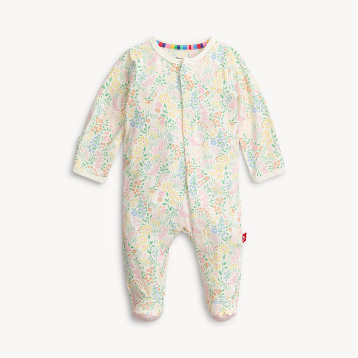 Magnetic Me | Hoppy Garden Modal Footie with Ruffle