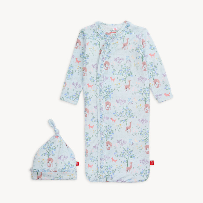 Magnetic Me | Love You Deerly Gown + Hat, NB-3 mo