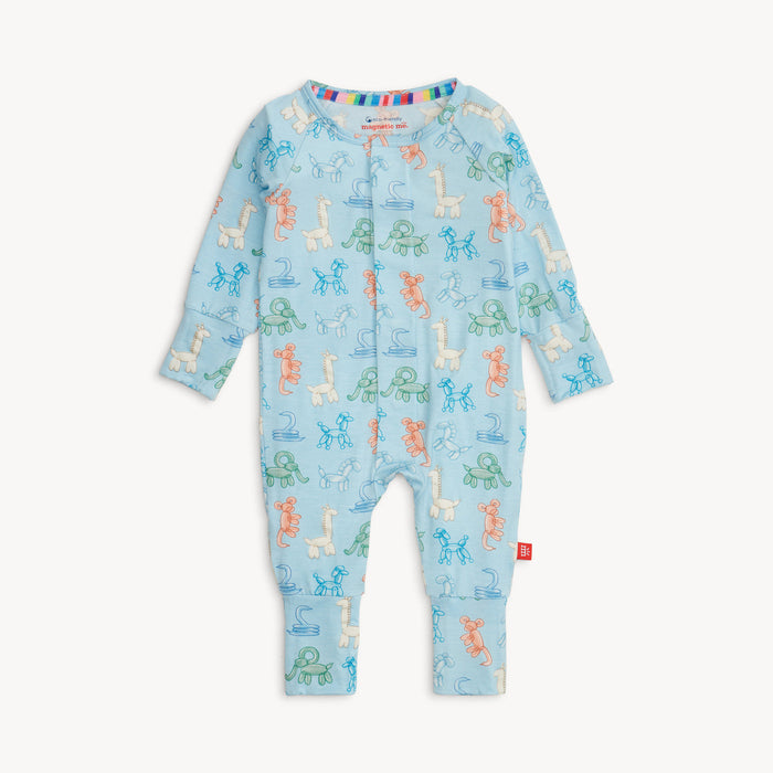 Magnetic Me | Party Animals Glow in the Dark Convertible Coverall, Assorted Colors & Sizes
