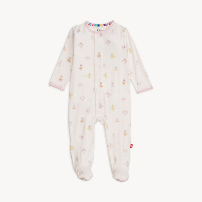 Magnetic Me | Pink Baby Beats Footie, Assorted Sizes