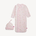 Magnetic Me | Pink Serene Safari Gown Hat Set With Ruffles