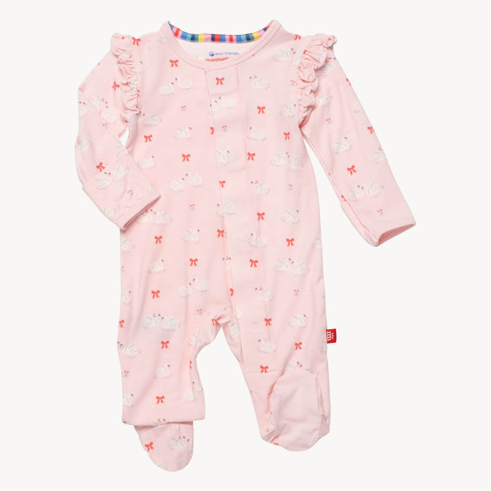 Magnetic Me | Swan of a Kind Footie, Assorted Sizes
