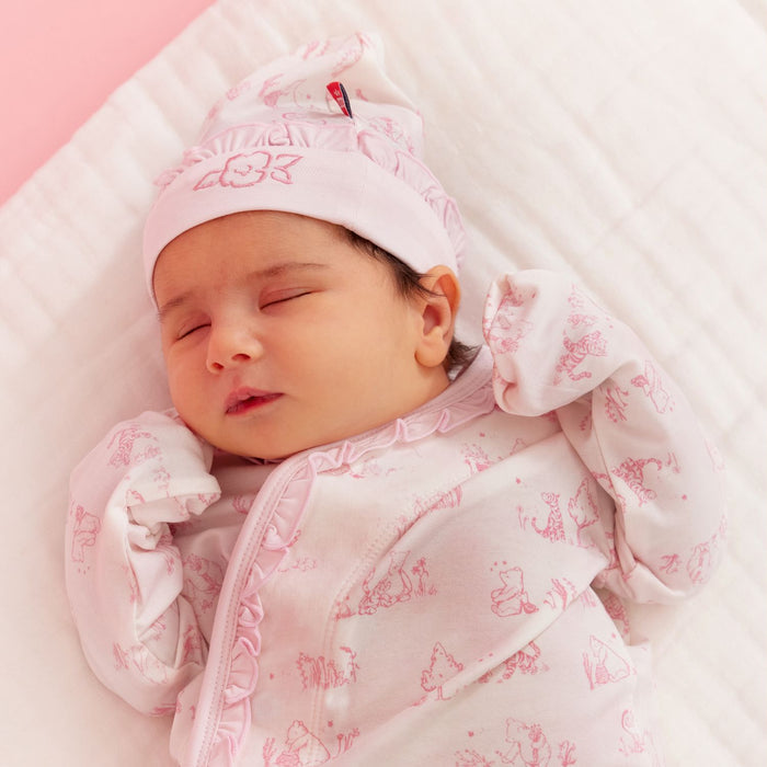 Magnetic Me | Sweeter Than Hunny Gown & Hat Set, NB-3 Months