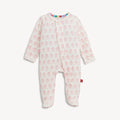 Magnetic Me| Trunkettes Pink Modal Magnetic Footie