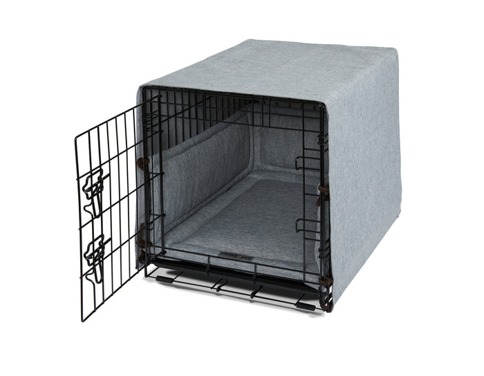 Margaux Earl Grey Crate Cover Set