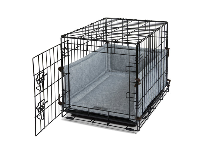 Margaux Earl Grey Crate Cover Set