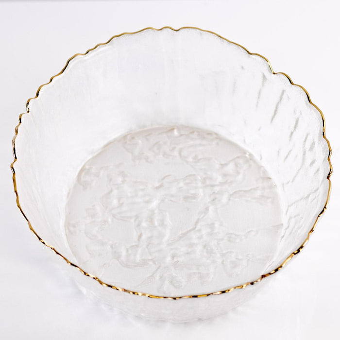 Marguerite Glass Serving Bowl