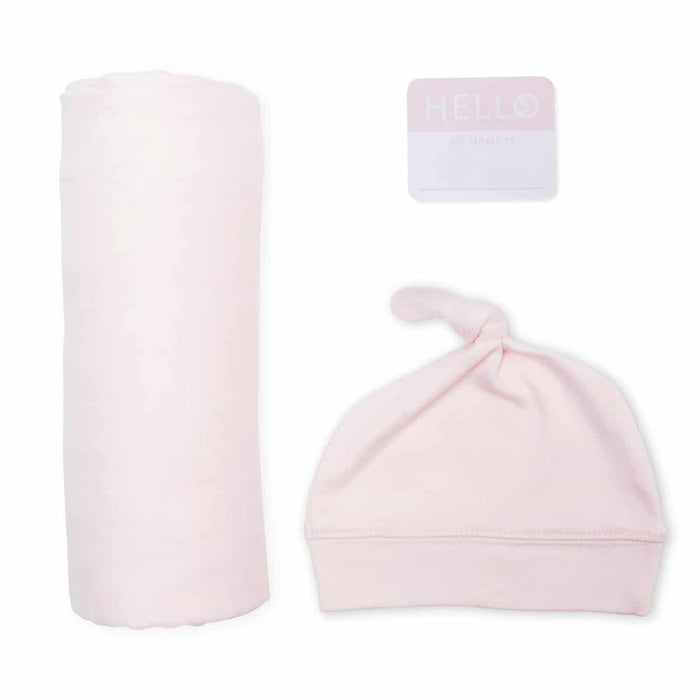 Mary Meyer | Lulujo Hello World Hat & Swaddle Set