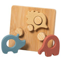 Mary Meyer | Simply Silicone Safari Bamboo Puzzle – 7×6″