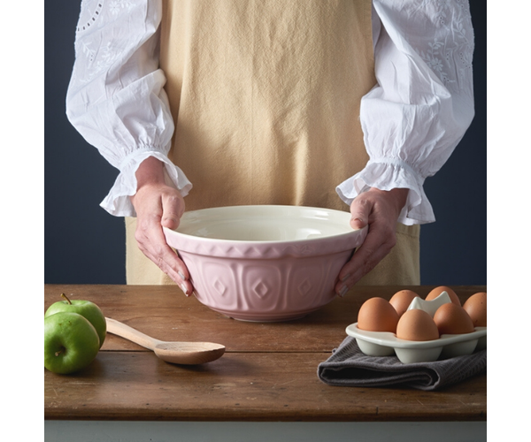 Mason Cash | Colour Mix S24 Powder Pink Mixing Bowl 24cm