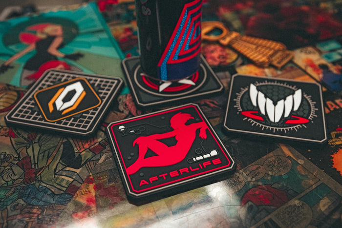 Mass Effect - Renegade Silicone Coaster Set