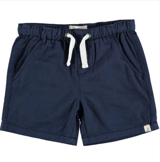 Me & Henry- Hugo Twill Shorts Navy