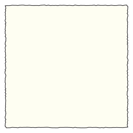 Medioevalis Flat Cards,4.75 by 4.75 inches Square, 100 pack, Cream finish