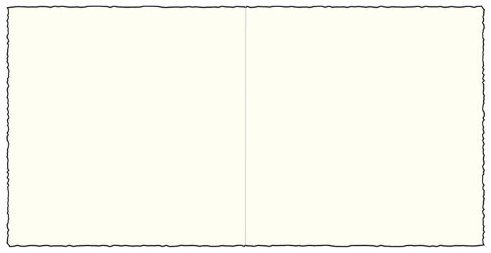 Medioevalis Folded Cards, 4.75 by 4.75 Inches Square (4.75 by 9.5 when flat), 100 pack