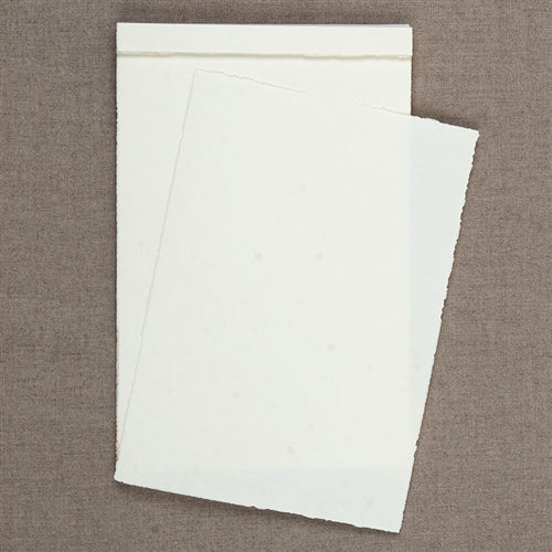 Medioevalis Writing Pads by Rossi 1931, 5x8 inches (A5) features a deckled edge that brings some luxury to your stationery.