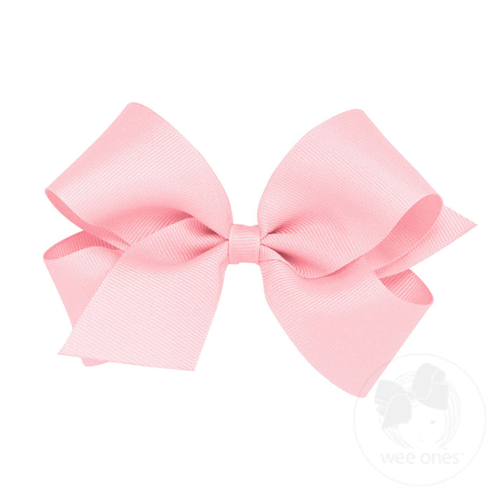 Medium Classic Grosgrain Hair Bow, Assorted colors