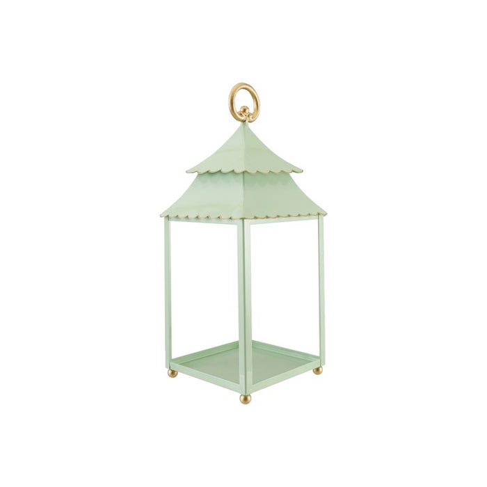 Metal Scalloped Lantern