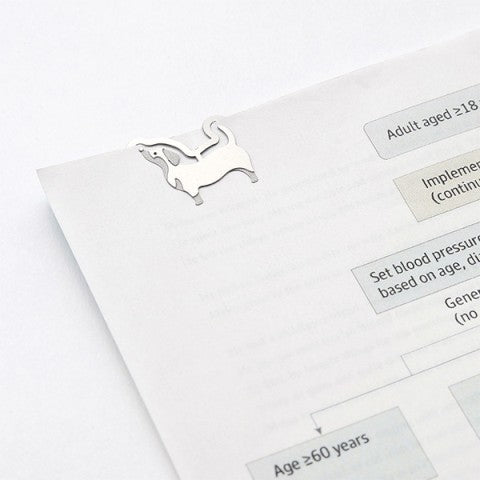 Each clip will hold up to 10 sheets of text weight paper.