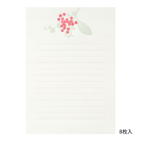 Midori letterpress writing sets are elegant and beautiful.