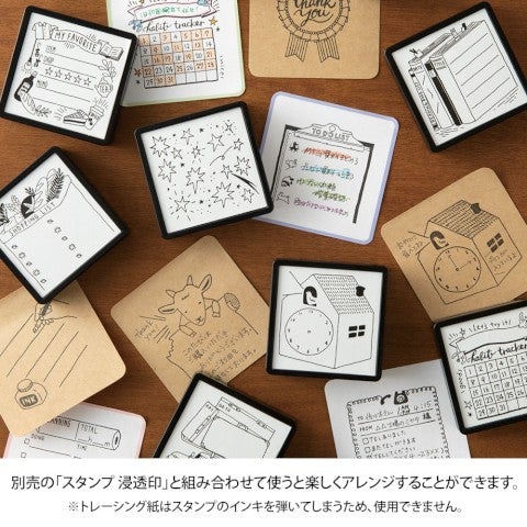Midori "Pickable" Sticky Notes- Blue Color