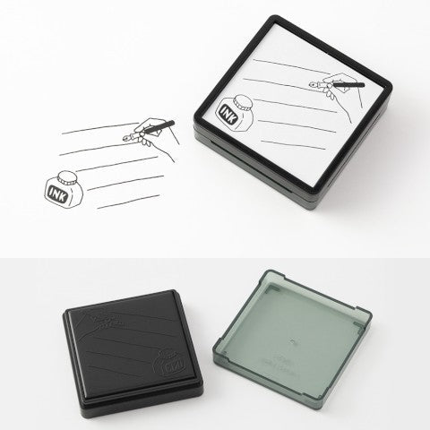 Oil-based rubber stamp pad stamp is great for use in everyday notes, journaling, notebooks, sticky notes and on presents.