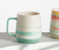 Coffee tea Mint Mug by Clay Factor