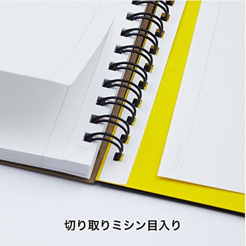 Mnemosyne notebooks feature micro-perforated pages for easy removal.