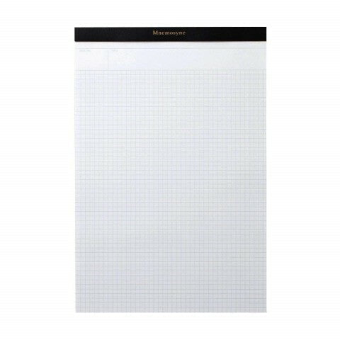 The N187A is A4 size and measures 8.3 inches wide by 12.4 inches high and has 70 sheets of perforated, fountain pen friendly 5 mm grided paper.