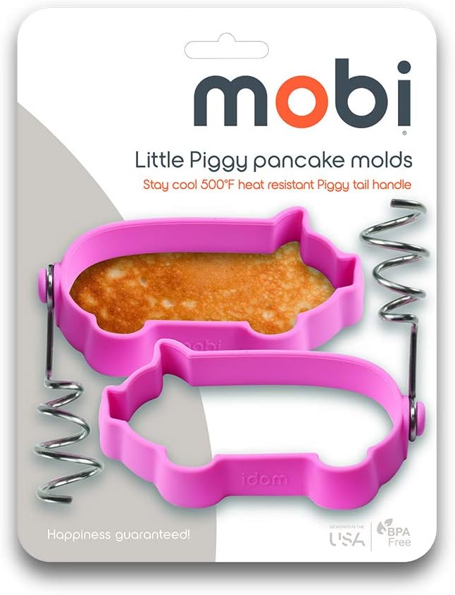 Mobi Little Piggy Pancake Molds