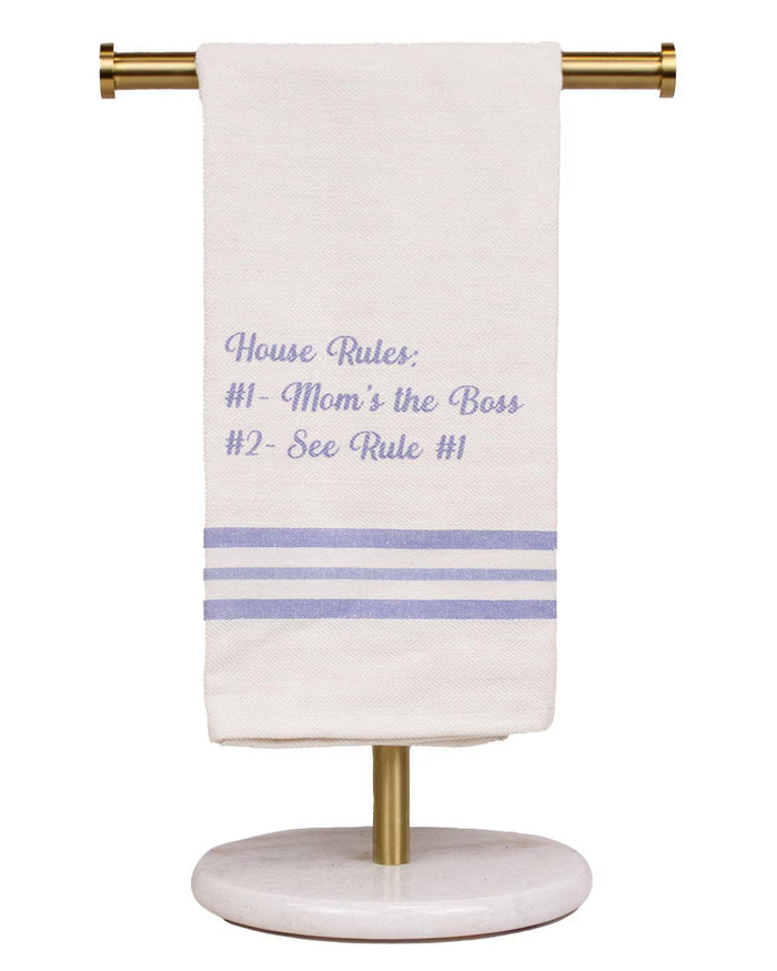 Mom's the Boss Handtowel