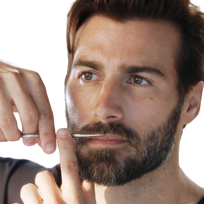 Moustache Scissors with Comb