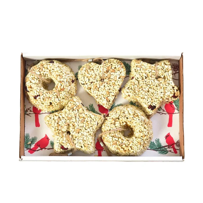 Mr. Bird | Holiday Safflower Seed Garland