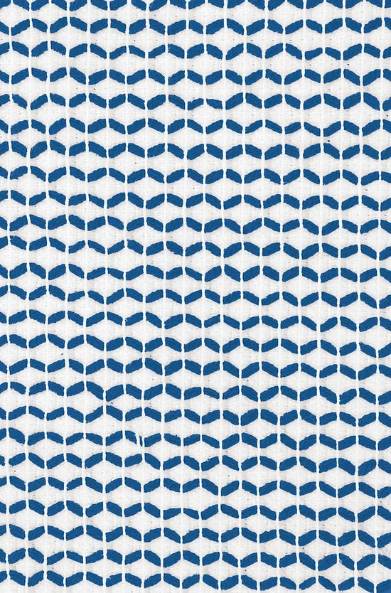 MU Kitchen | Blue Honeycomb Terry Towel