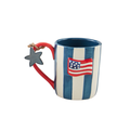 Mud Pie | Americana Charm Mug, Assorted Styles