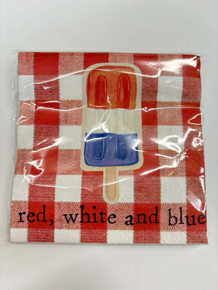 Mud Pie | Americana Paper Napkins, Assorted Styles